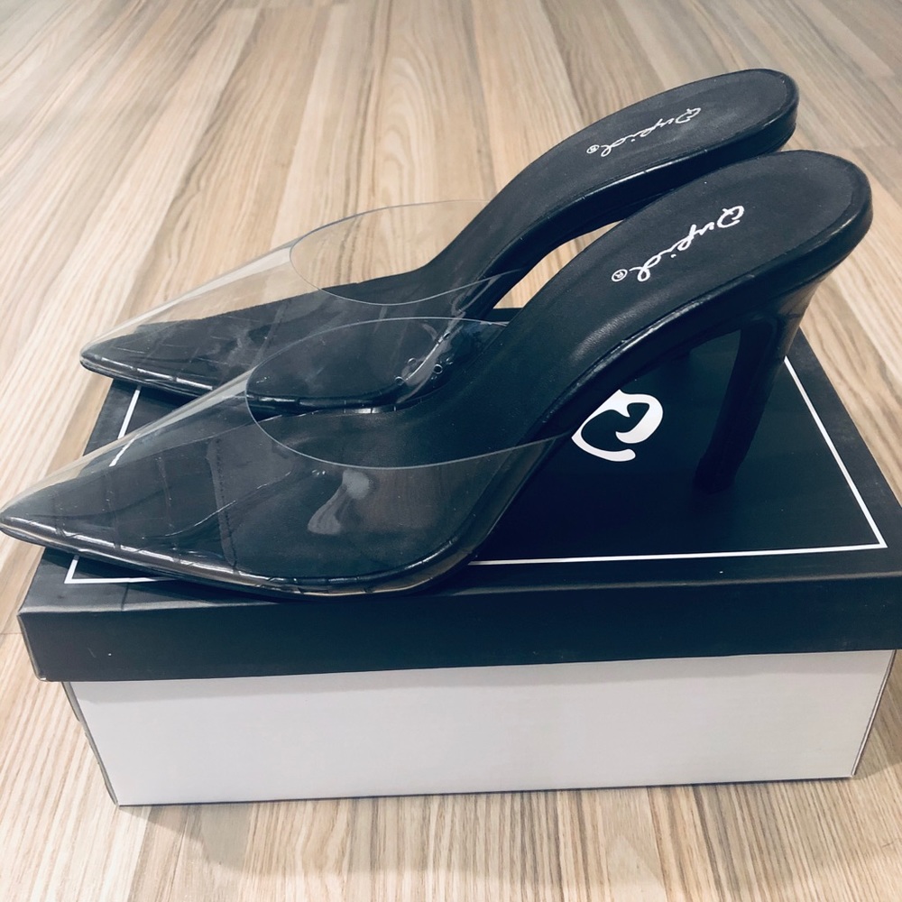 Lucite Heels